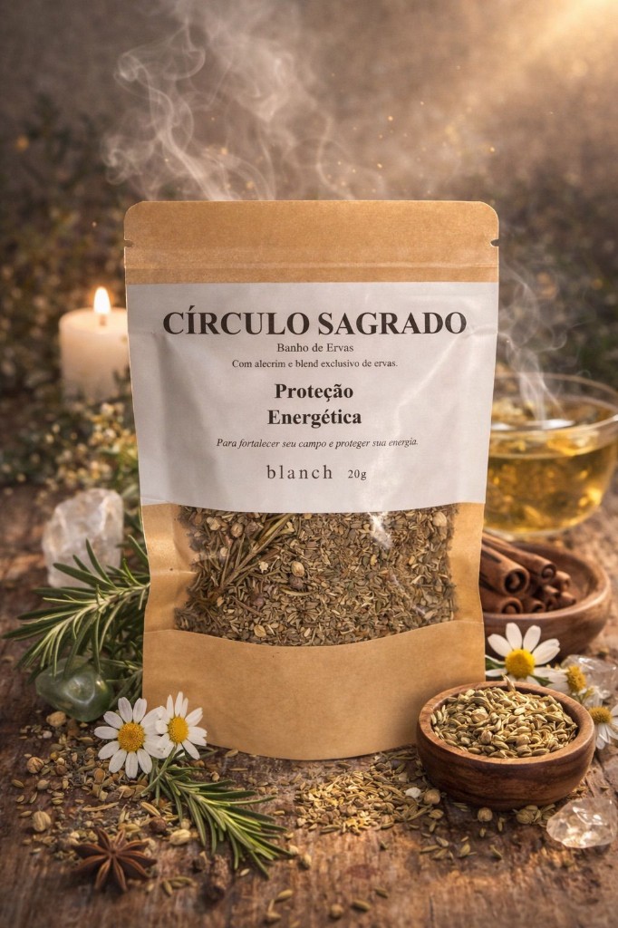 Banho Círculo Sagrado — proteção energética