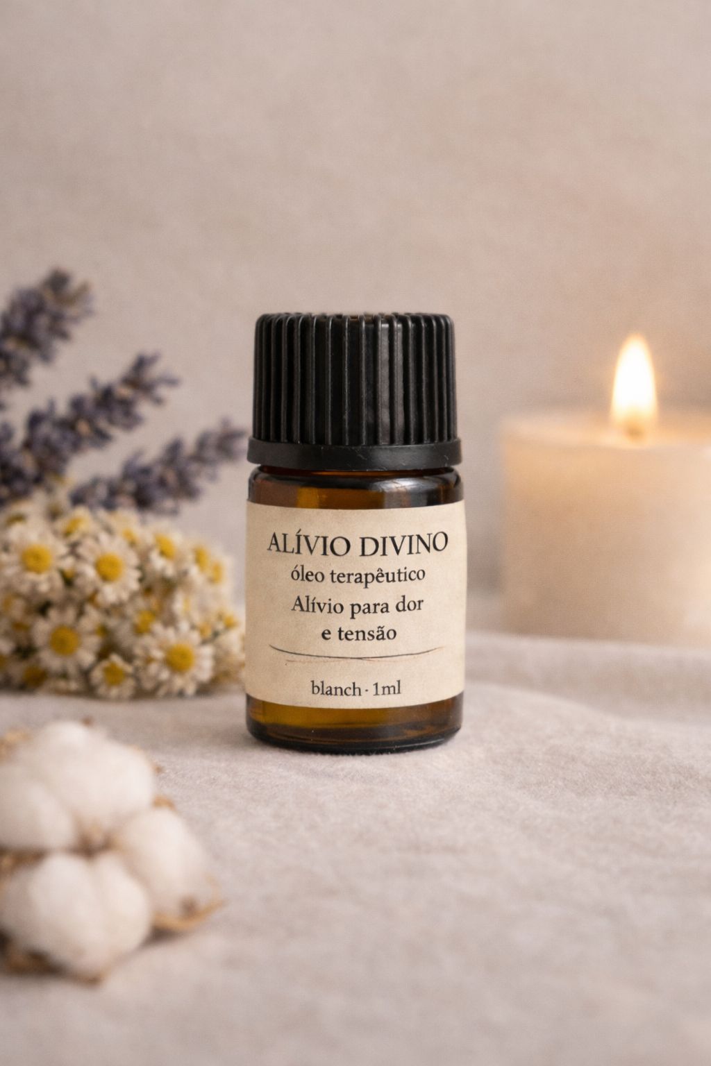 Alívio Divino — óleo terapêutico 1ml